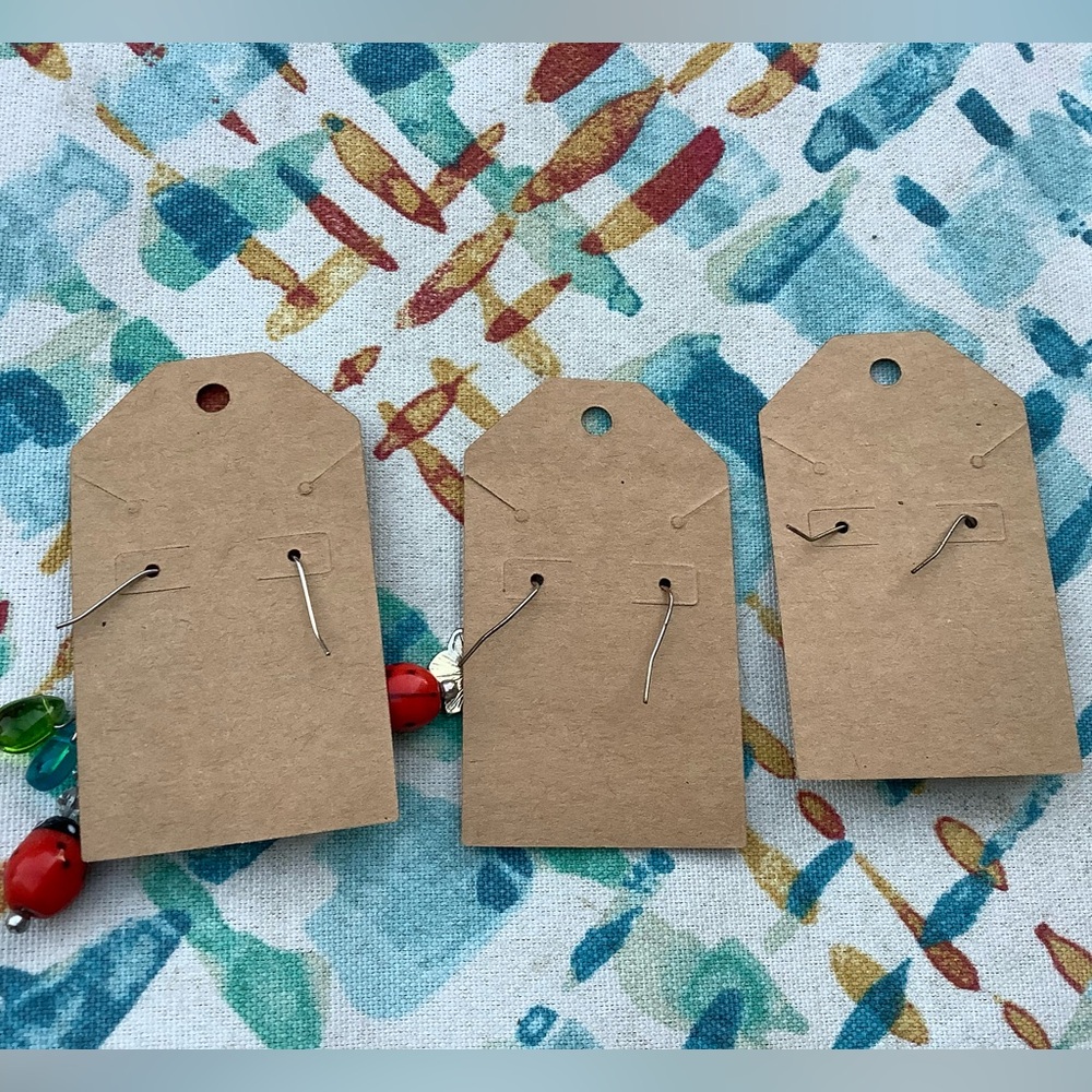 Set of 3 Spring/Summer Earrings - Picture 5 of 5